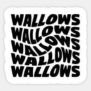 wallows 1 Sticker